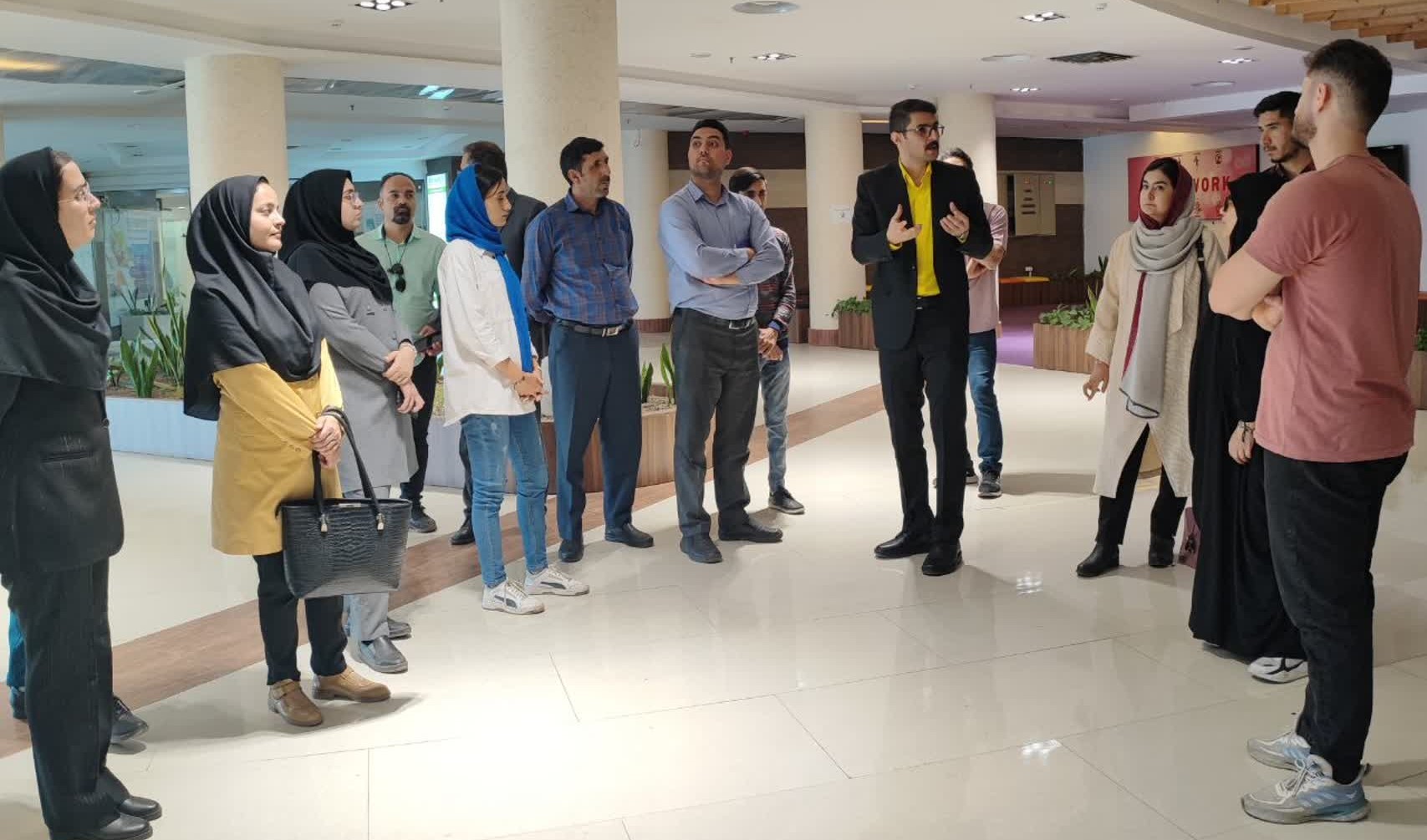 بازدید جمعی از فعالان حوزه فناوری استان خراسان شمالی از کارخانه نوآوری گرگان