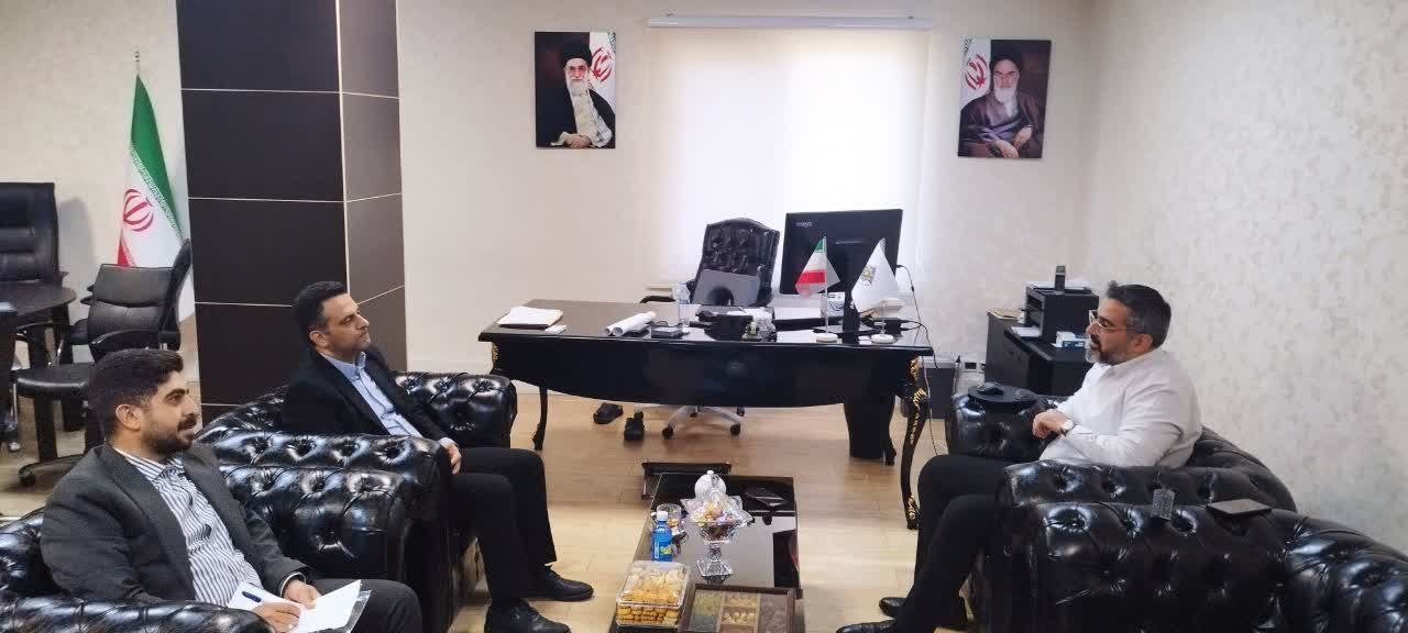 رئیس پارک علم و فناوری گلستان با رئیس سازمان همیاری شهرداری‌های استان دیدار کرد