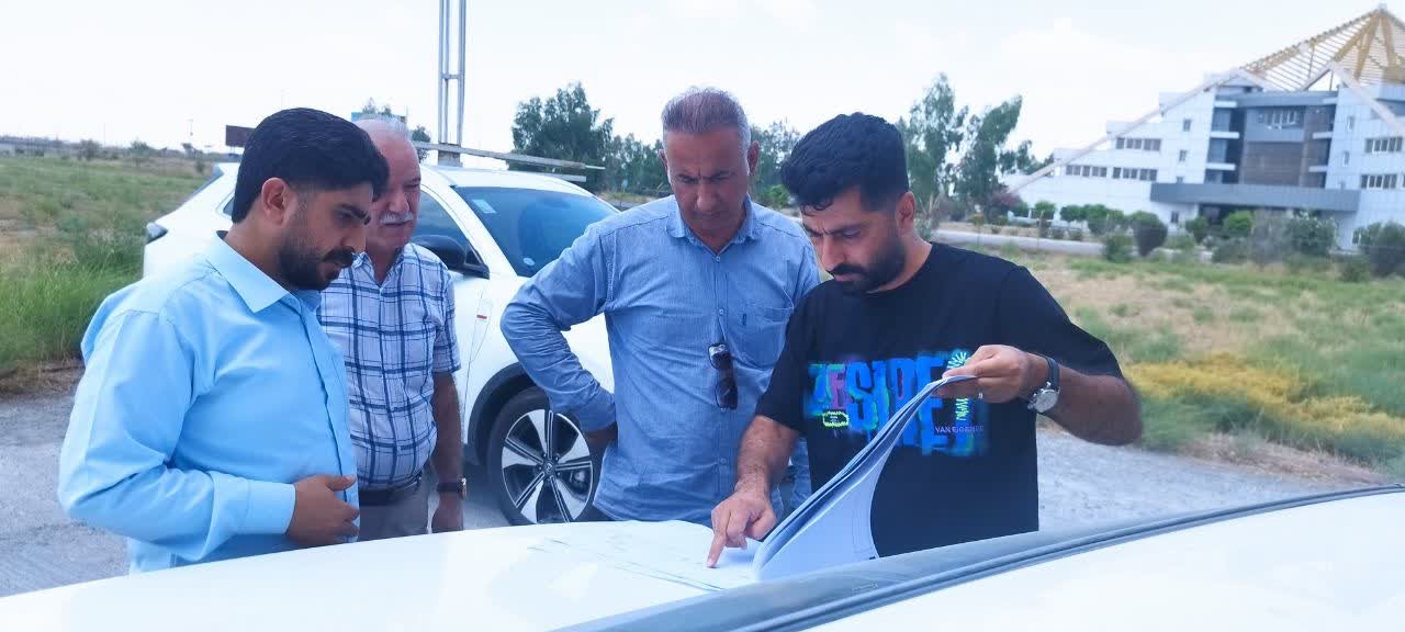 زمين پروژه آمادهسازي سايت توليد محصولات دانشبنيان استان گلستان تحويل شد